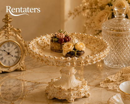 Rentaters Versailles Pearl Sculptural Cake Stand
